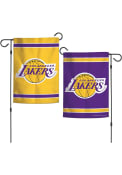Los Angeles Lakers 2 Sided Team Logo Garden Flag