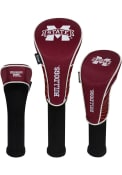 Mississippi State Bulldogs 3 Pack Golf Headcover