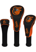 Baltimore Orioles 3 Pack Golf Headcover
