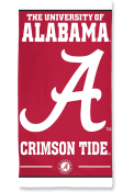 Alabama Crimson Tide Team Color Beach Towel