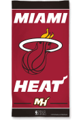 Miami Heat Team Color Beach Towel