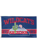 Arizona Wildcats 3x5 Red Silk Screen Grommet Flag