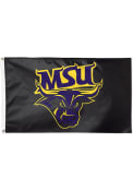 Minnesota State Mavericks 3x5 Purple Silk Screen Grommet Flag