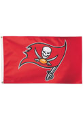 Tampa Bay Buccaneers 3x5 Red Silk Screen Grommet Flag