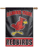 Illinois State Redbirds Typeset 28x40 Banner