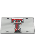 Texas Tech Red Raiders Glitter Car Accessory License Plate