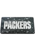 Green Bay Packers Glitter Car Accessory License Plate