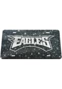 Philadelphia Eagles Glitter Car Accessory License Plate