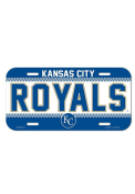 Kansas City Royals Team Name Plastic Car Accessory License Plate