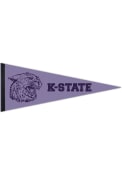 Purple K-State Wildcats Lavender Premium Pennant