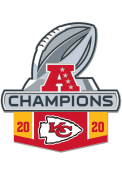 Kansas City Chiefs 2020 Conference Champions Pin