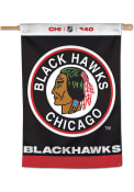 Chicago Blackhawks Reverse Retro Logo Banner