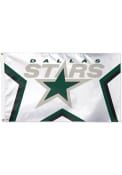 Dallas Stars Reverse Retro Logo Green Silk Screen Grommet Flag