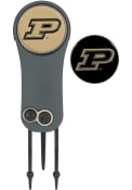 Purdue Boilermakers Ball Marker Switchblade Divot Tool