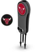 Chicago Bulls Ball Marker Switchblade Divot Tool