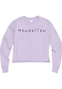 Manhattan Womens Rally Dots T-Shirt - Lavender