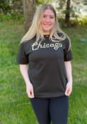 Chicago Womens Rally Cheetah T-Shirt - Black