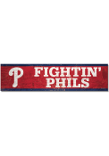 Philadelphia Phillies 1.5x6 Wood Magnet
