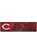 Cincinnati Reds 1.5x6 Wood Magnet