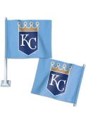 Kansas City Royals 12x14 inch Car Flag - Blue