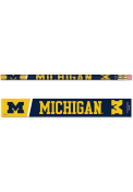 Michigan Wolverines 6 Pack Pencil