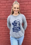 Kansas Jayhawks Rally 1952 National Champions Fashion Sweatshirt - Grey