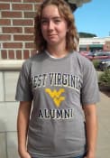 West Virginia Mountaineers Alumni Fashion T Shirt - Grey