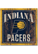 Indiana Pacers 3x3 Wood Magnet Magnet