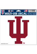Indiana Hoosiers 5x6 Ultra Auto Decal - Red