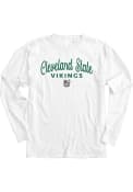 Cleveland State Vikings Womens Flip the Script T-Shirt - White