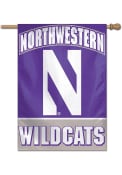 Northwestern Wildcats 28X40 Vertical Banner