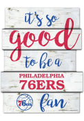 Philadelphia 76ers birch Sign