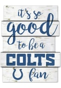 Indianapolis Colts birch Sign
