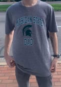 Michigan State Spartans Dad Triblend Fashion T Shirt - Grey