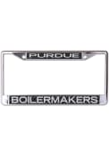 Purdue Boilermakers Printed Metallic License Frame