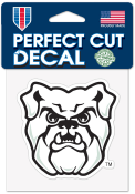 Butler Bulldogs 4x4 Color Auto Decal - Red