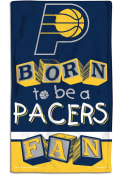 Indiana Pacers Baby Born to Be A Fan Bib - Blue