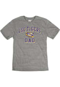 LSU Tigers Dad Number One Fashion T Shirt - Grey
