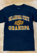 Oklahoma State Cowboys Grandpa Number One T Shirt - Black
