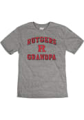 Rutgers Scarlet Knights Grandpa Number One Fashion T Shirt - Grey