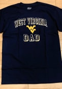 West Virginia Mountaineers Dad Number One T Shirt - Navy Blue
