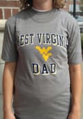 West Virginia Mountaineers Grandpa Number One Fashion T Shirt - Grey