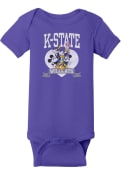 Purple Baby K-State Wildcats Disney Heart Troop One Piece