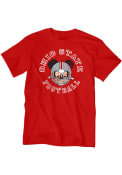 Ohio State Buckeyes Mickey Football Fashion T Shirt - Red