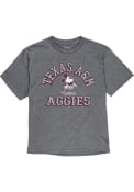 Texas A&M Aggies Youth Mickey Man Cave Fashion T-Shirt - Grey