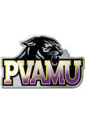 Prairie View A&M Panthers Acrylic Car Emblem - Purple
