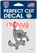 Cincinnati Bearcats 1990 Bearcat 4x4 Auto Decal - Red