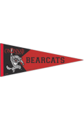 Red Cincinnati Bearcats Vault Pennant