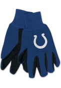Indianapolis Colts 2 Tone Embroidered Gloves - Blue