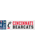 Red Cincinnati Bearcats 3x10 Stacked Decal